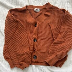 Rust Orange Women's Sweater
